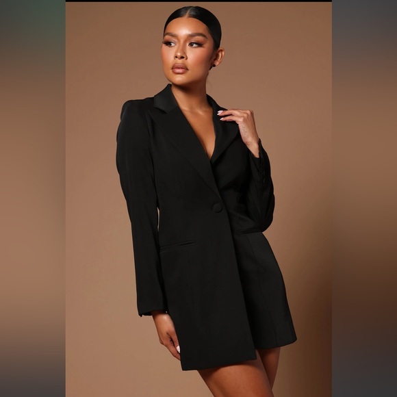 Bryanna Blazer Mini Dress (Luxe Collection) - Picture 2 of 3